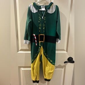 ELF Festive Green and Yellow Costume